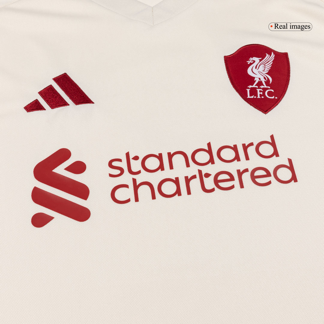 Tricouri Fotbal Liverpool ISAK #9 Deplasare 2025/26