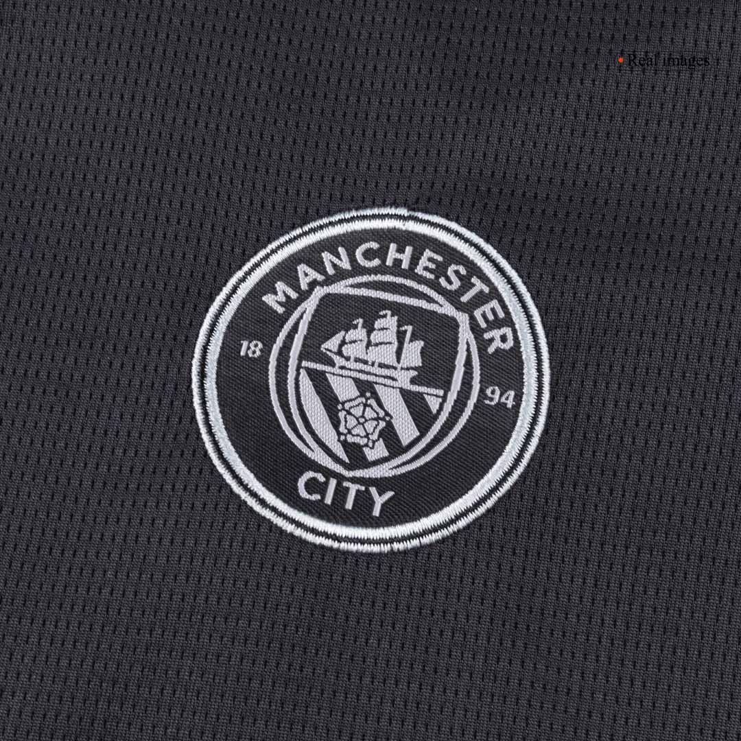 Set Tricouri Fotbal Manchester City Deplasare 2025/26 Pentru Copii