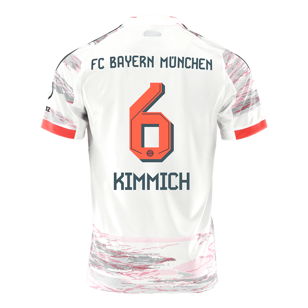 Tricouri Fotbal Bayern Munchen KIMMICH #6 Deplasare 2025/26
