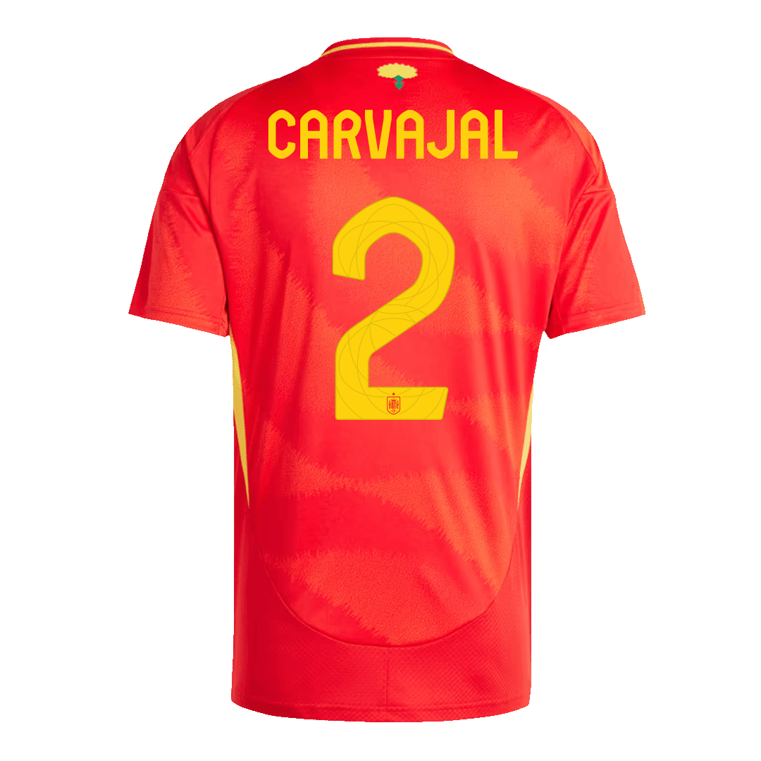 Tricouri Fotbal Spania CARVAJAL #2 Acasă 2024