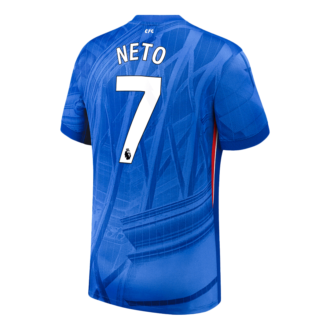 Tricouri Fotbal Chelsea NETO #7 Acasă 2025/26 - Premium