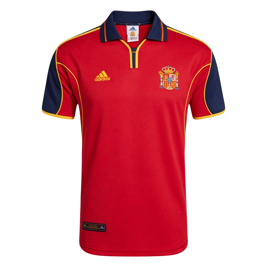 Tricouri Fotbal Vintage Spania Acasă 2000