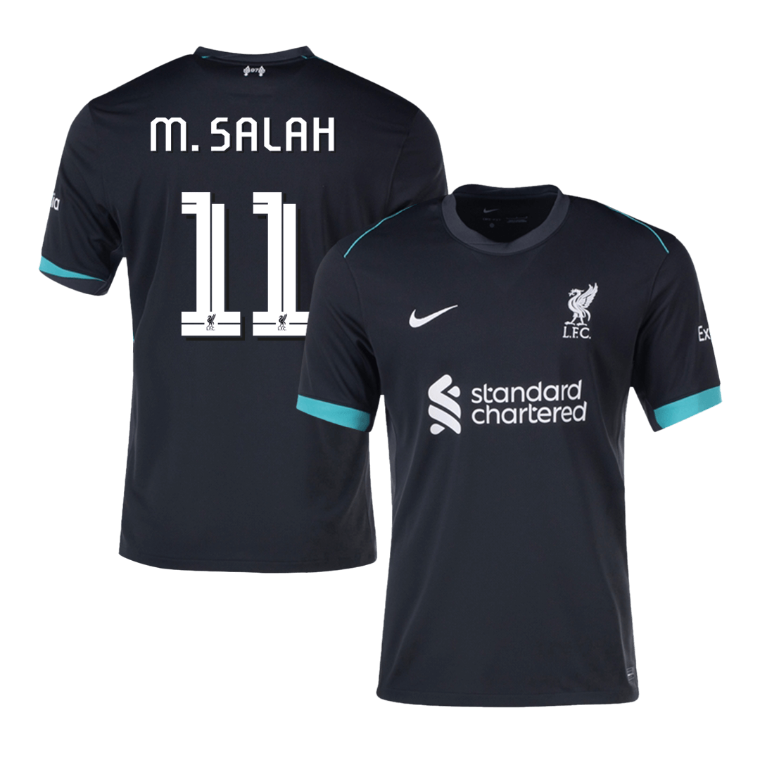 Tricouri Fotbal Liverpool M.SALAH #11 Deplasare 2024/25 - UCL (mărime mare)