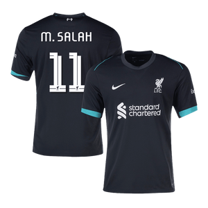 Tricouri Fotbal Liverpool M.SALAH #11 Deplasare - UCL (mărime mare)