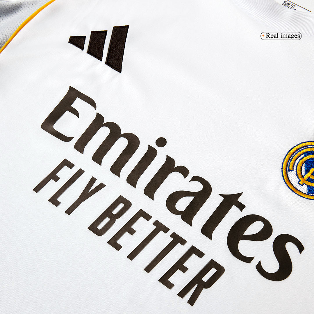 Tricouri Fotbal Real Madrid MBAPPÉ #10 Acasă 2025/26 - Premium (mărime mare)