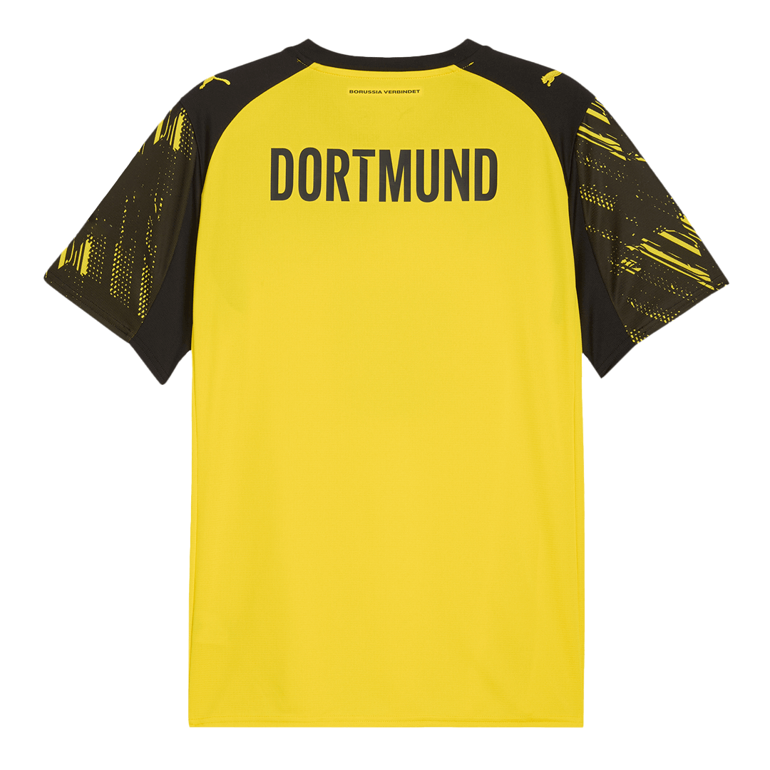 Tricouri Fotbal Borussia Dortmund Acasă 2025/26 (mărime mare)