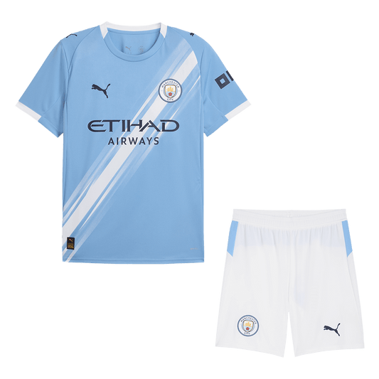 Set Tricouri Fotbal Manchester City Acasă 2025/26 - Premium