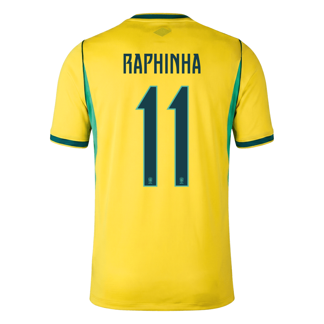 Tricouri Fotbal Brazilia RAPHINHA #11 Acasă Cupa Mondială 2026