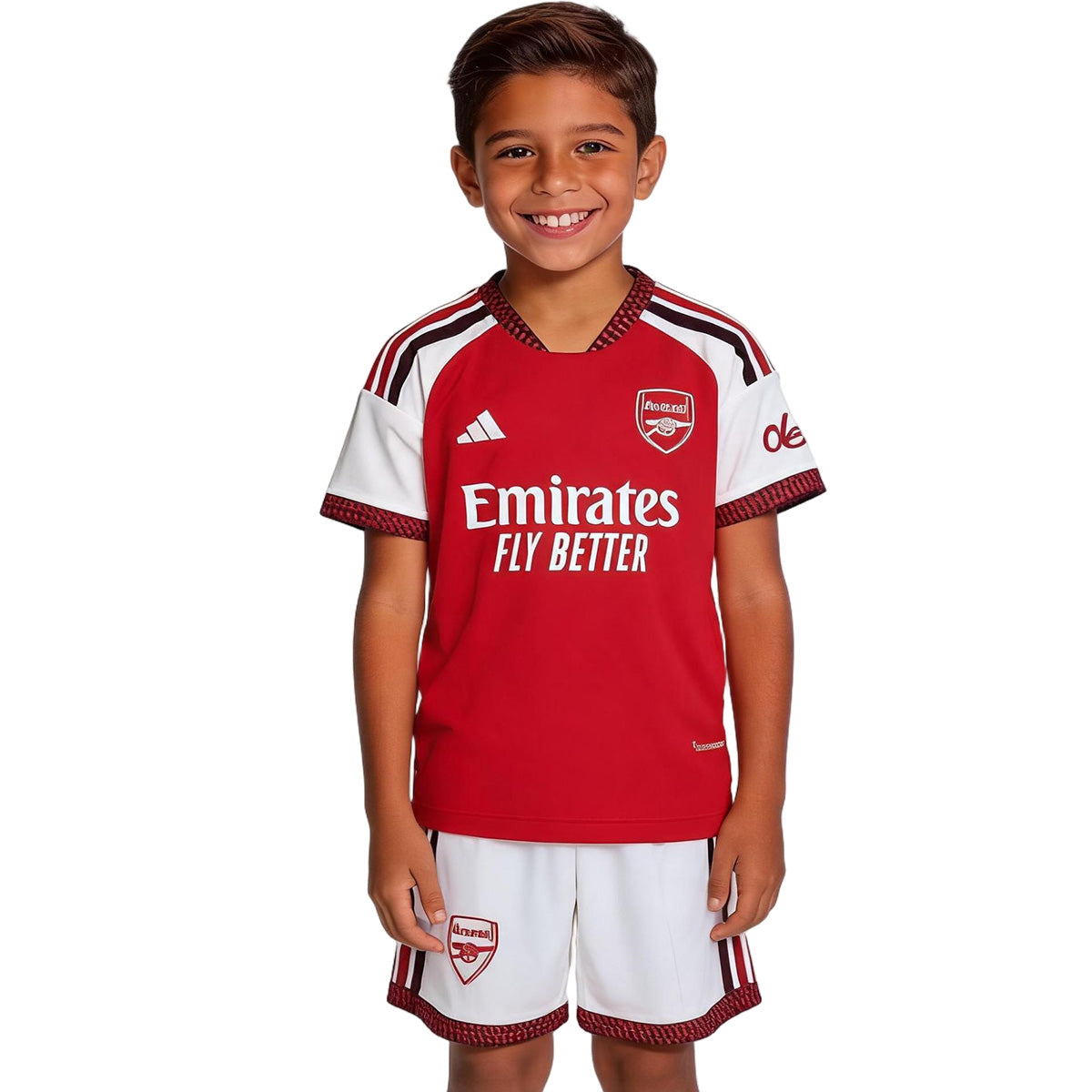 Set Tricouri Fotbal Arsenal CHAMPIONS #26 Acasă 2026/27 Pentru Copii