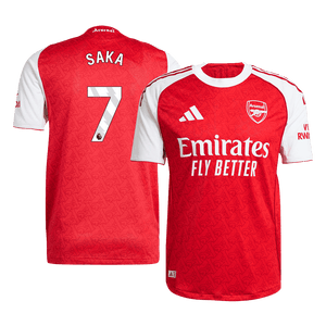 Tricouri Fotbal Arsenal SAKA #7 Acasă 2025/26 Authentic