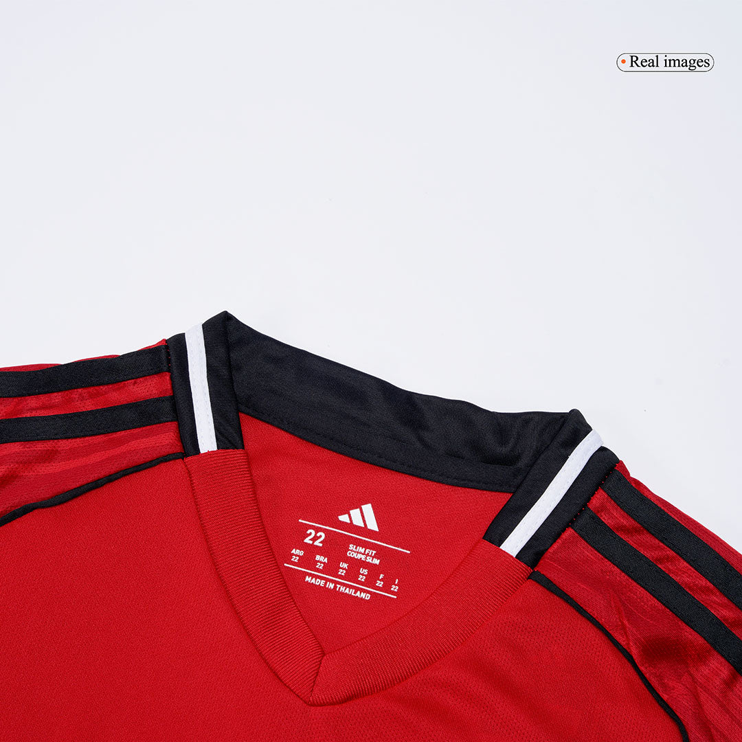 Set Tricouri Fotbal Manchester United Acasă 2025/26 Pentru Copii