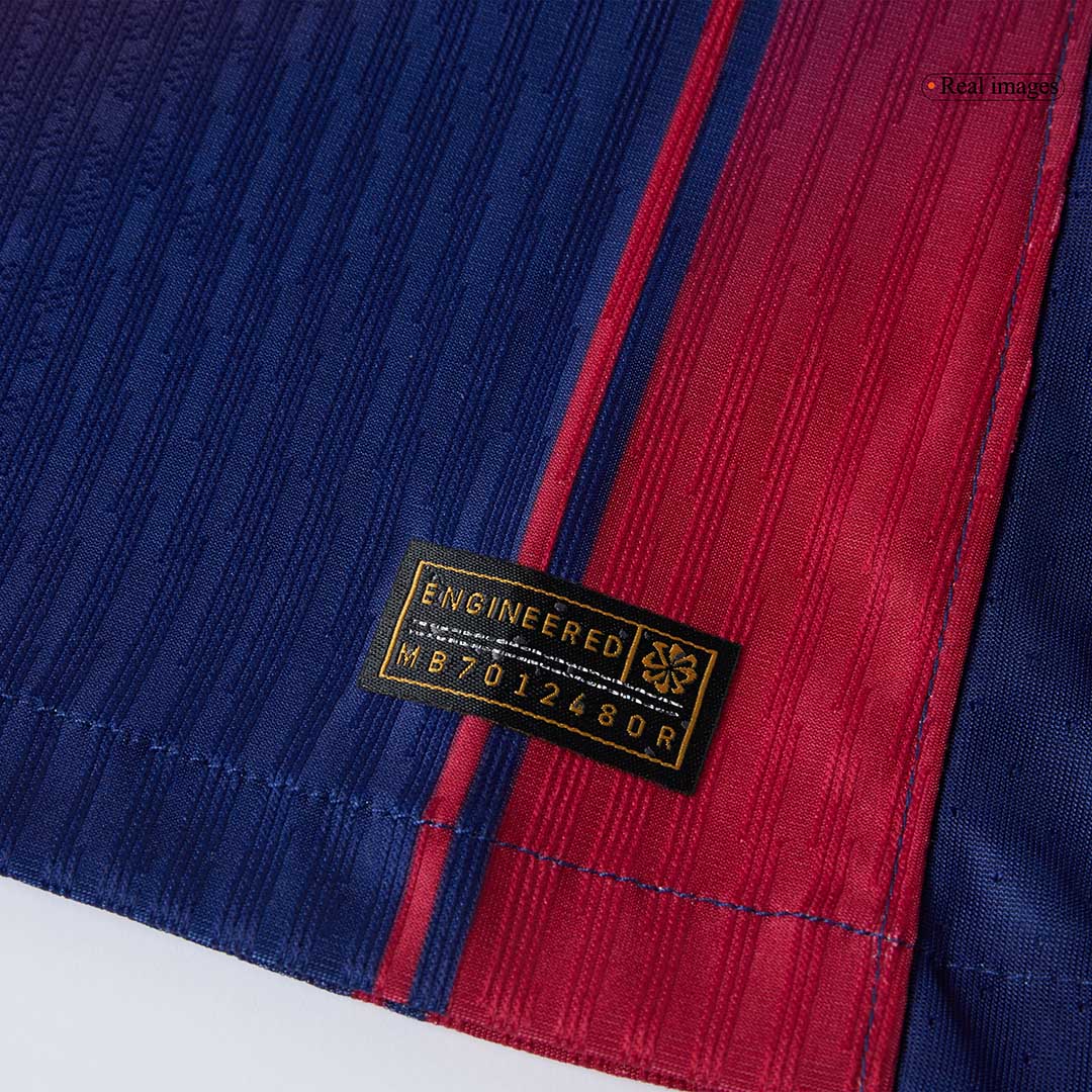 Tricouri Fotbal Barcelona LAMINE YAMAL #10 Acasă 2025/26 Authentic - Kopa Trophy Edition
