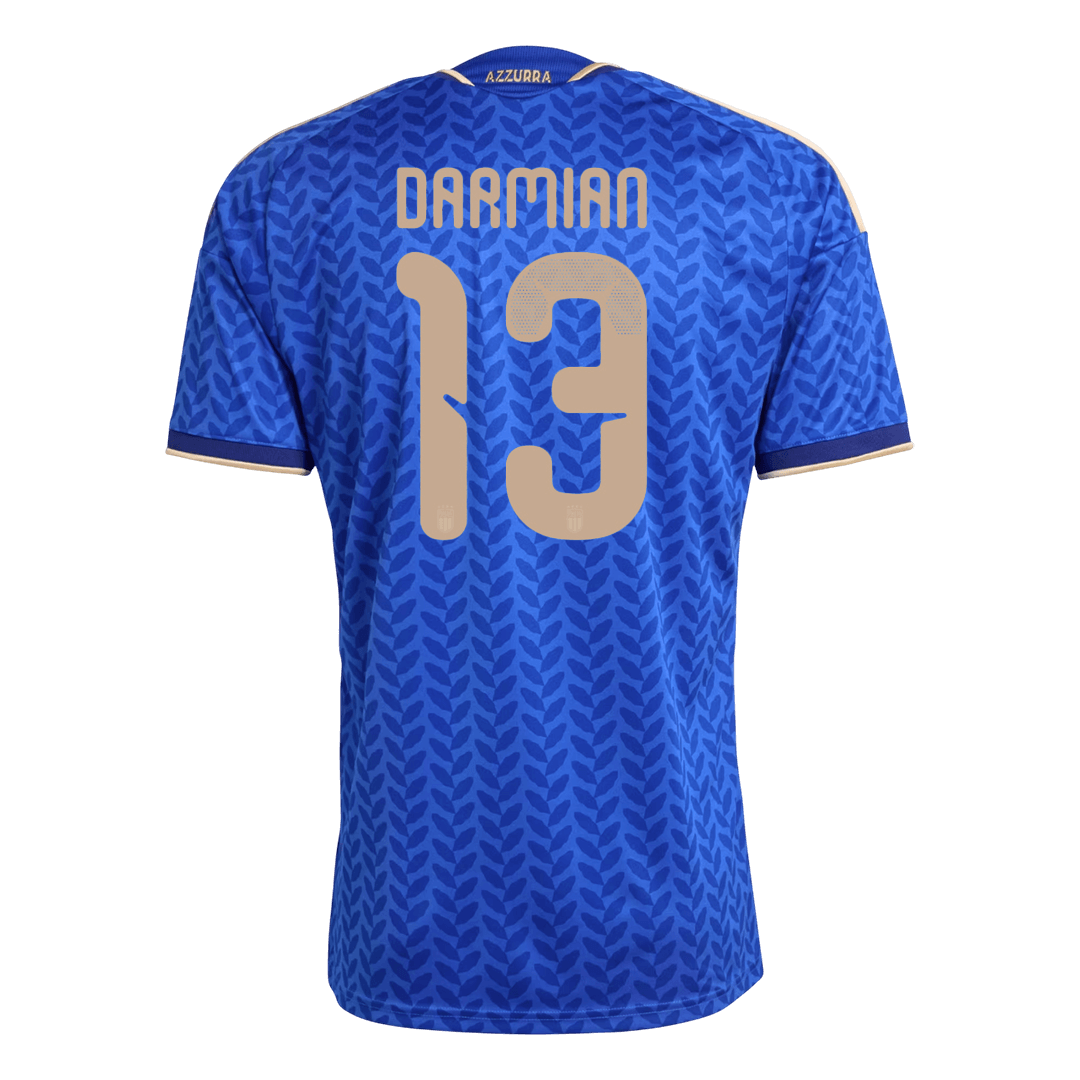 Tricouri Fotbal Italia DARMIAN #13 Acasă Cupa Mondială 2026