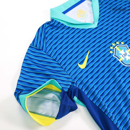 Tricouri Fotbal Brazilia RAPHINHA #11 Deplasare 2024