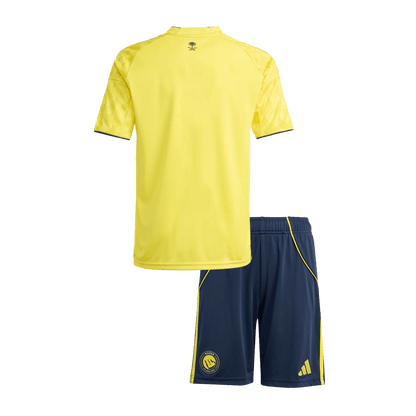 Set Tricouri Fotbal Al Nassr Acasă 2025/26 Pentru Copii