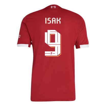 Tricouri Fotbal Liverpool ISAK #9 Acasă 2025/26 Authentic - UCL