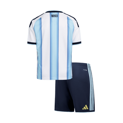 Set Tricouri Fotbal Argentina Acasă 2025/26 Pentru Copii