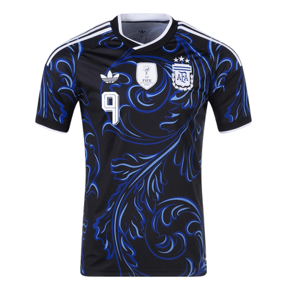 Tricouri Fotbal Argentina J. ÁLVAREZ #9 Deplasare Cupa Mondială 2026