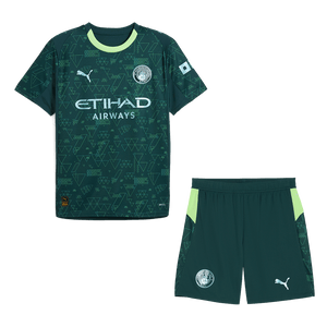 Set Tricouri Fotbal Manchester City Al Patrulea 2025/26