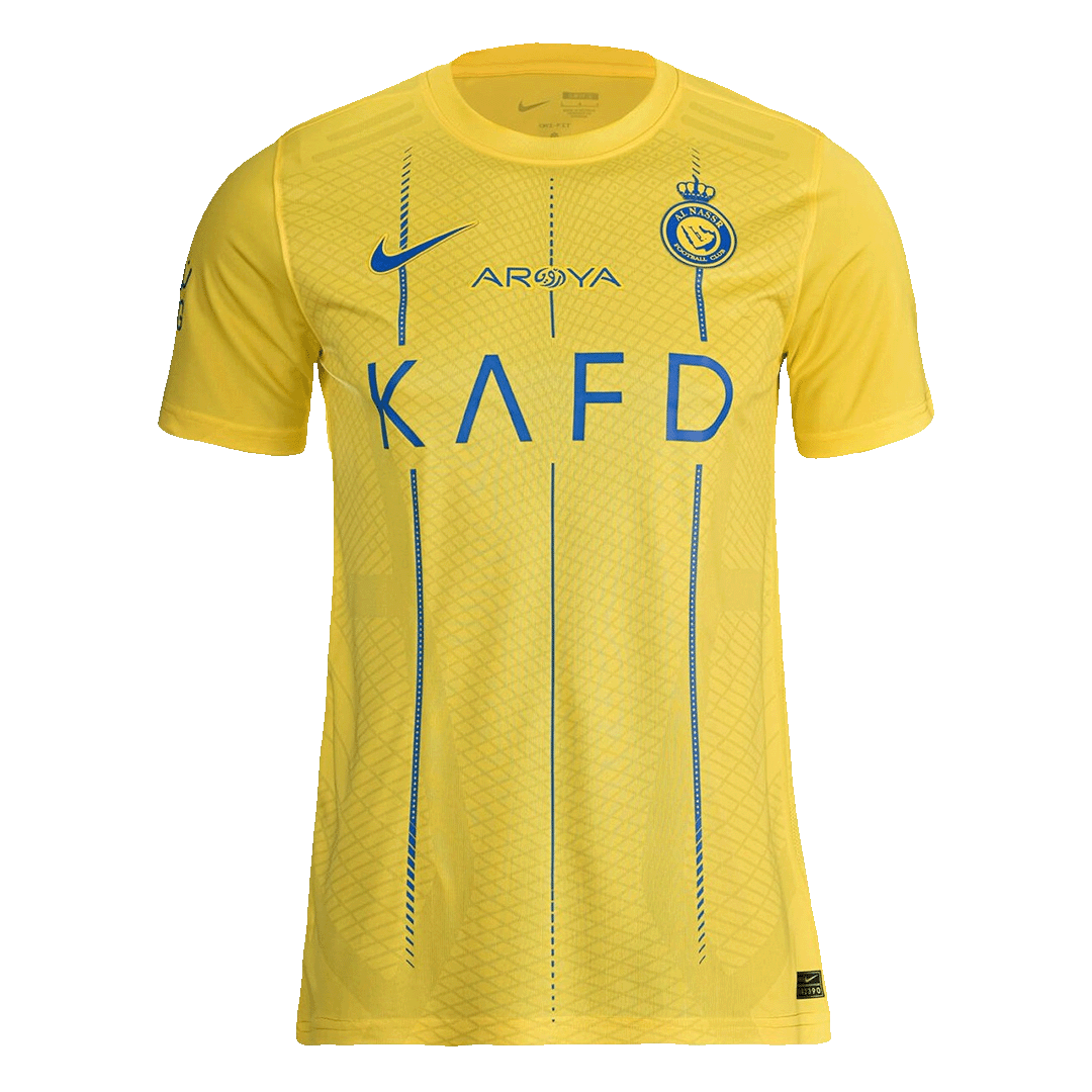 Tricouri Fotbal Al Nassr Acasă 2023/24 (mărime mare)