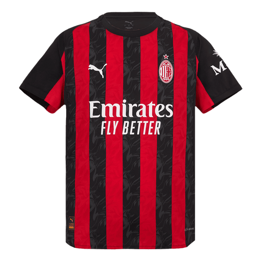 Tricouri Fotbal AC Milan Acasă 2025/26 Authentic