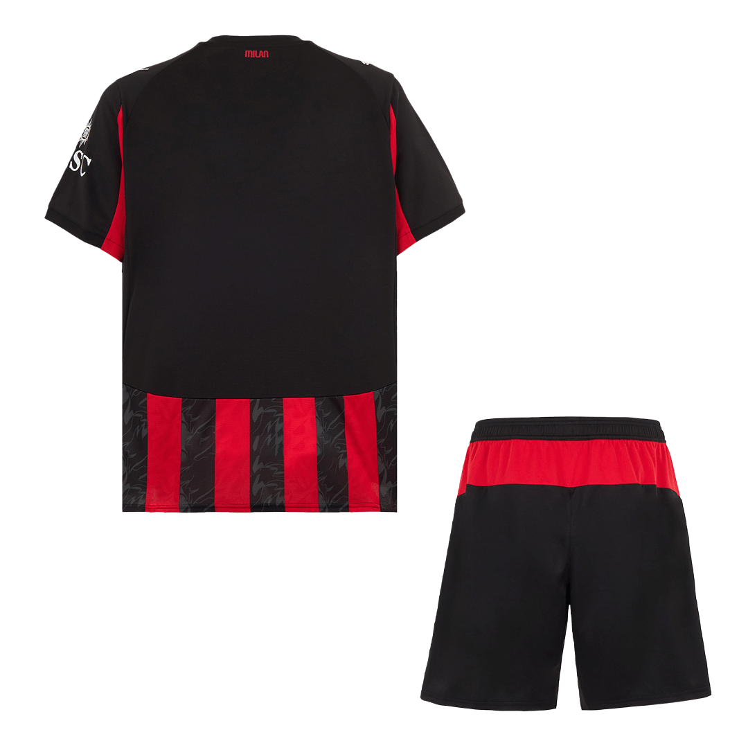 Set Tricouri Fotbal AC Milan Acasă 2025/26 - Premium
