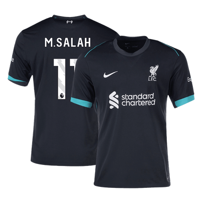 Tricouri Fotbal Liverpool M.SALAH #11 Deplasare 2024/25 (mărime mare)