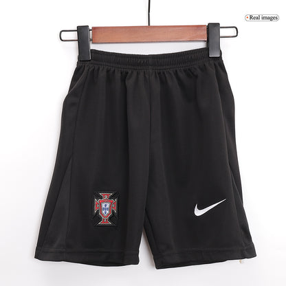 Set Tricouri Fotbal Portugalia Deplasare 2024 Pentru Copii