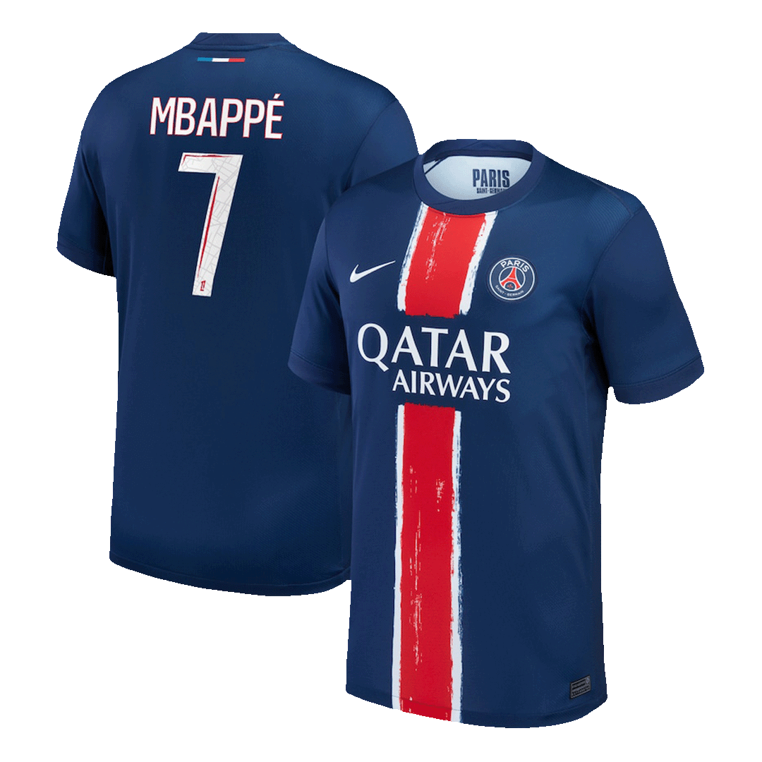 Tricouri Fotbal PSG MBAPPÉ #7 Acasă 2024/25