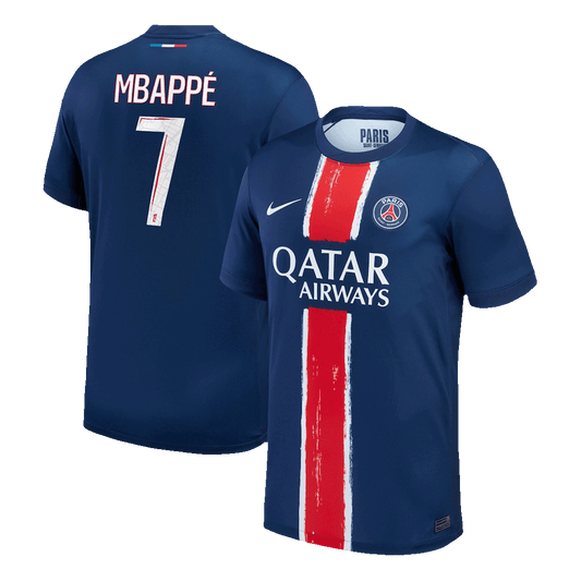 Tricouri Fotbal PSG MBAPPÉ #7 Acasă 2024/25 (mărime mare)
