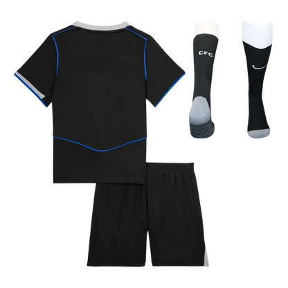 Set Tricouri Fotbal Chelsea Treilea 2025/26 Pentru Copii