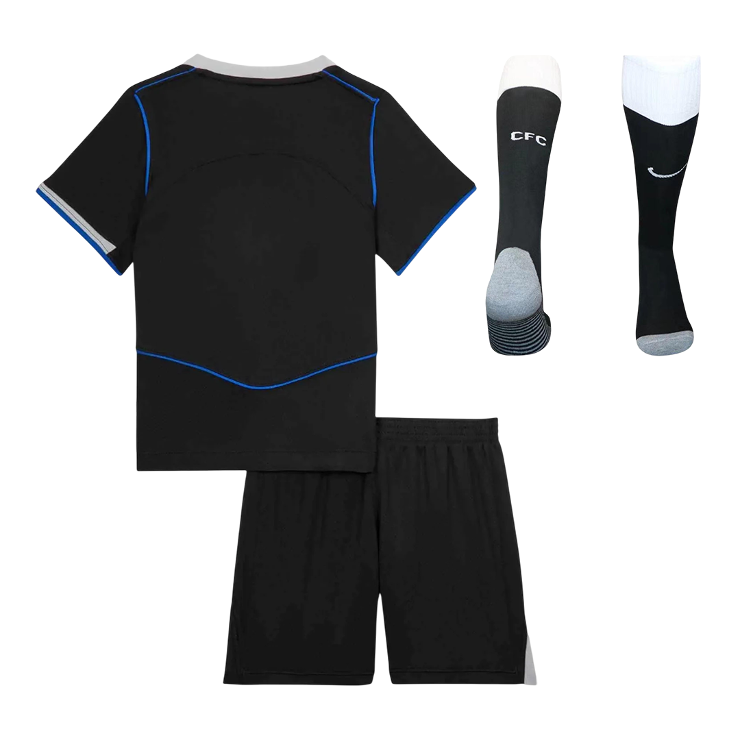 Set Tricouri Fotbal Chelsea Treilea 2025/26 Pentru Copii
