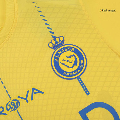 Tricouri Fotbal Al Nassr Acasă 2023/24 (mărime mare)