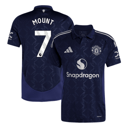 Tricouri Fotbal Manchester United MOUNT #7 Deplasare 2024/25
