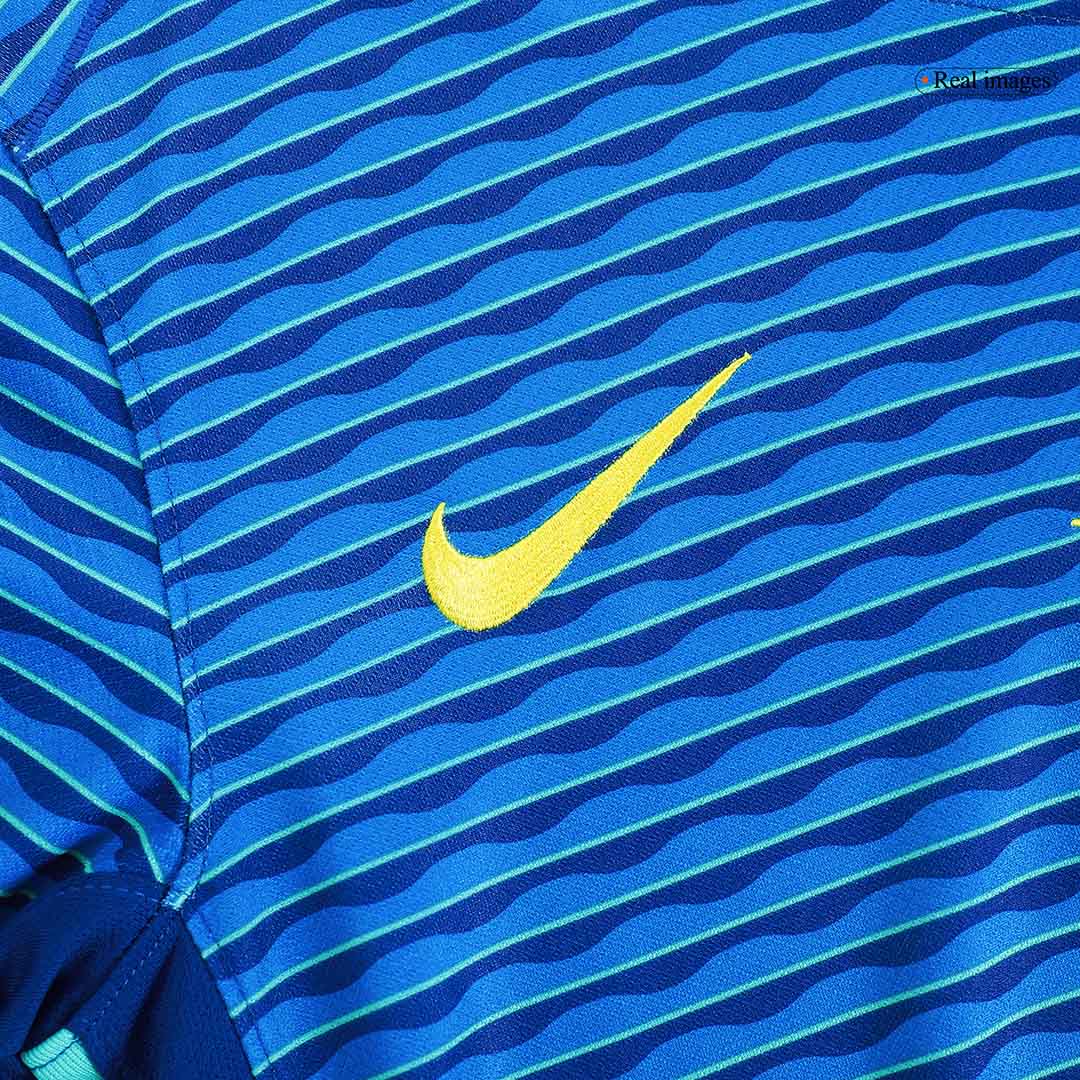 Tricouri Fotbal Brazilia VINI JR. #7 Deplasare 2024 (mărime mare)
