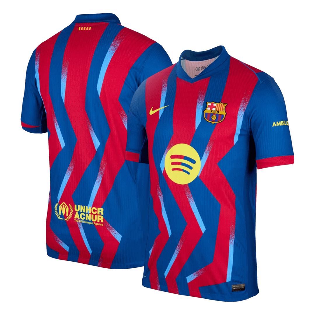 Tricouri Fotbal Barcelona Al Patrulea 2025/26 Authentic