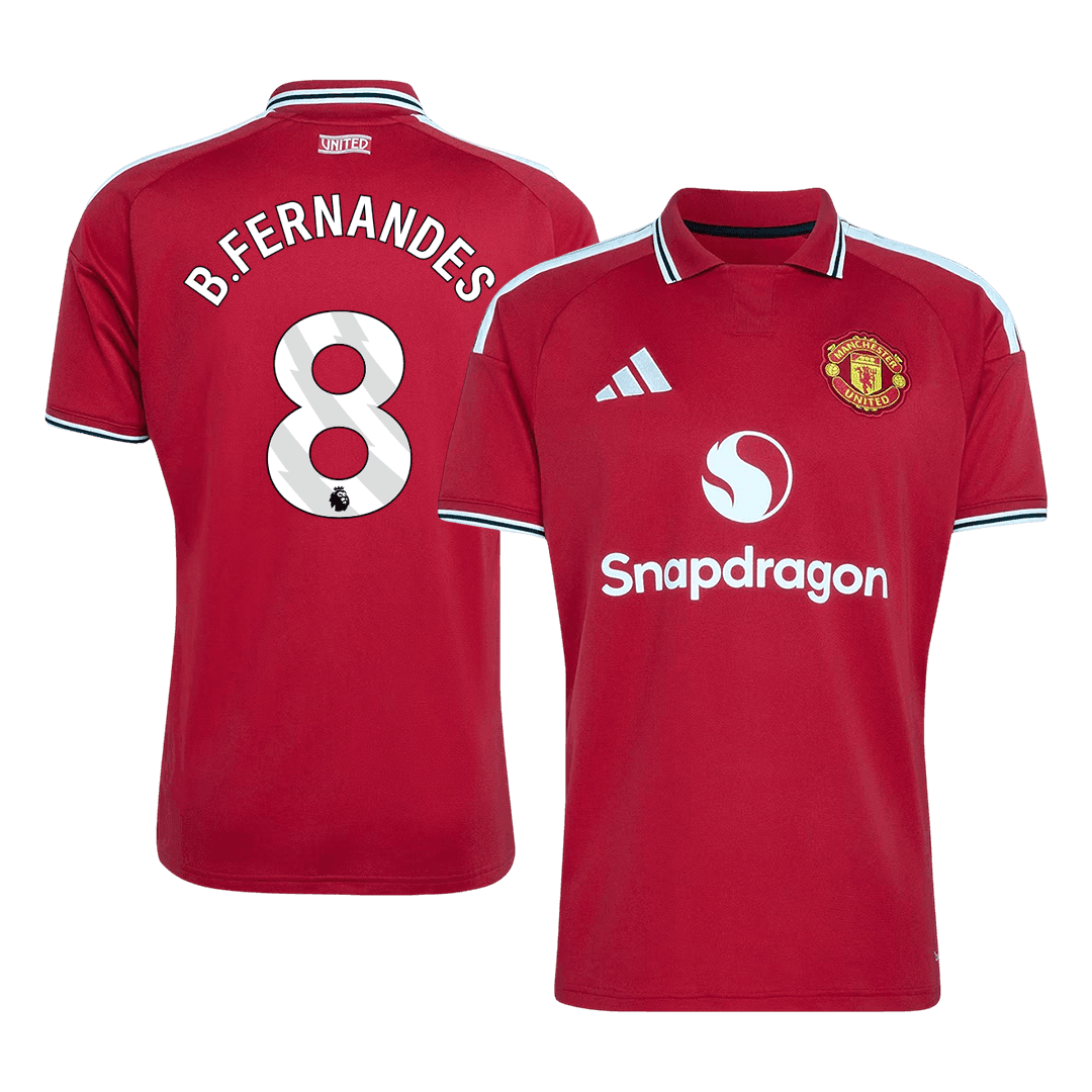 Tricouri Fotbal Manchester United B.FERNANDES #8 Acasă 2026/27