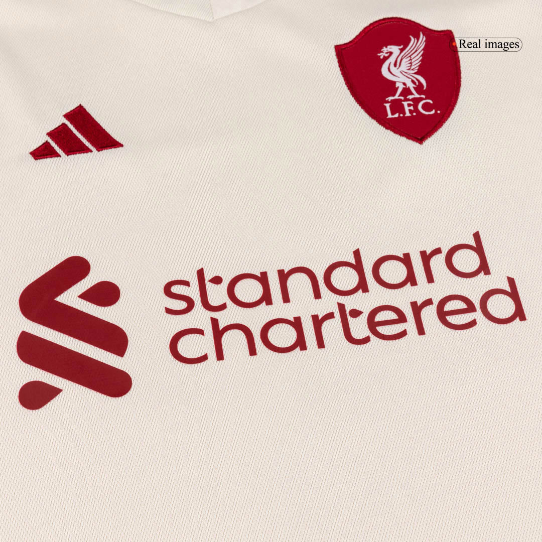 Set Tricouri Fotbal Liverpool Deplasare 2025/26 Pentru Copii