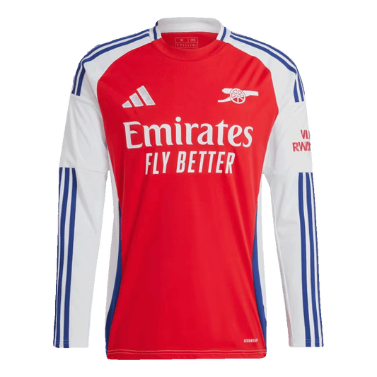 Tricouri Fotbal Arsenal Acasă 2024/25 Mânecă Lungă (mărime mare)