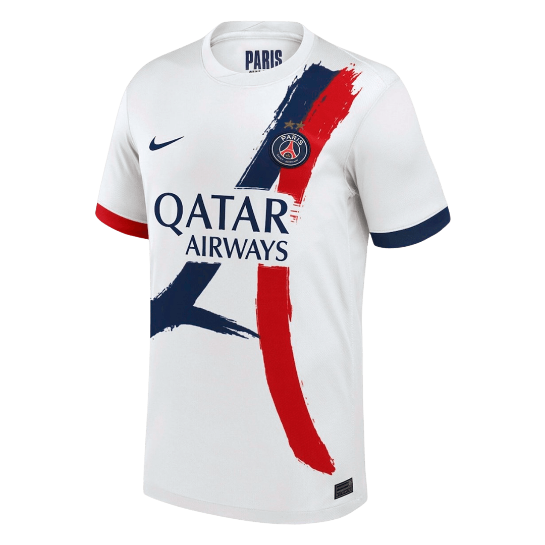 Tricouri Fotbal PSG Champions of Europe #26 Deplasare 2024/26