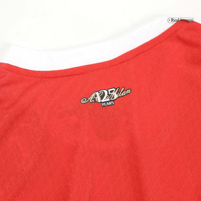 Tricouri Fotbal AC Milan MORATA #7 Acasă 2024/25 Authentic - UCL