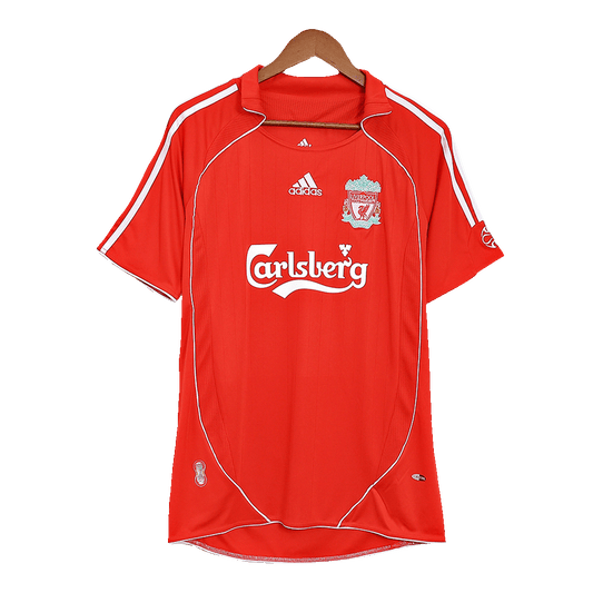 Tricouri Fotbal Vintage Liverpool Acasă 2006/07 (mărime mare)