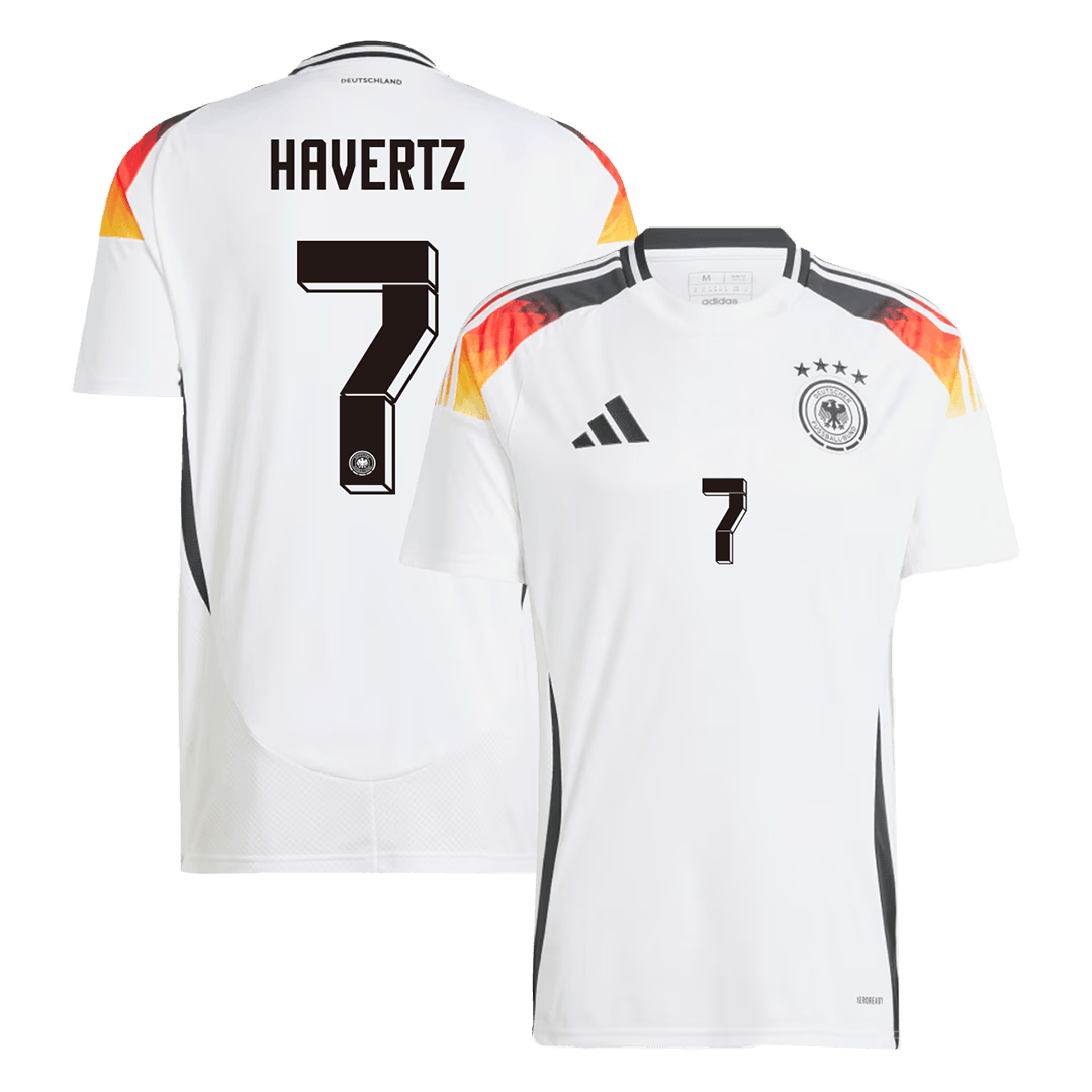 Tricouri Fotbal Germania HAVERTZ #7 Acasă 2024 (mărime mare)