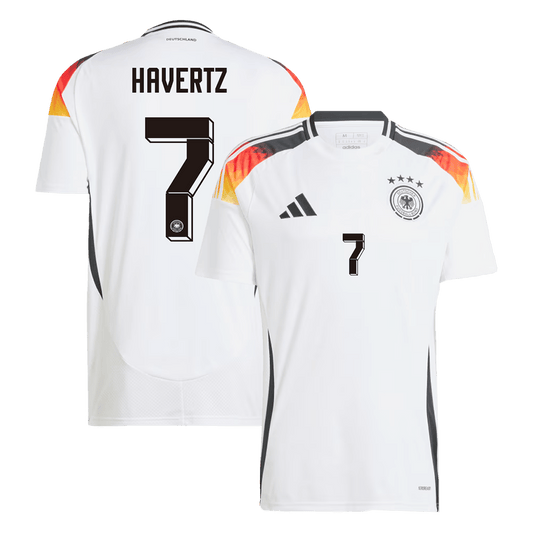 Tricouri Fotbal Germania HAVERTZ #7 Acasă 2024 (mărime mare)