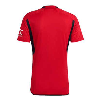 Tricouri Fotbal Manchester United B.FERNANDES #8 Acasă 2023/24 (mărime mare)