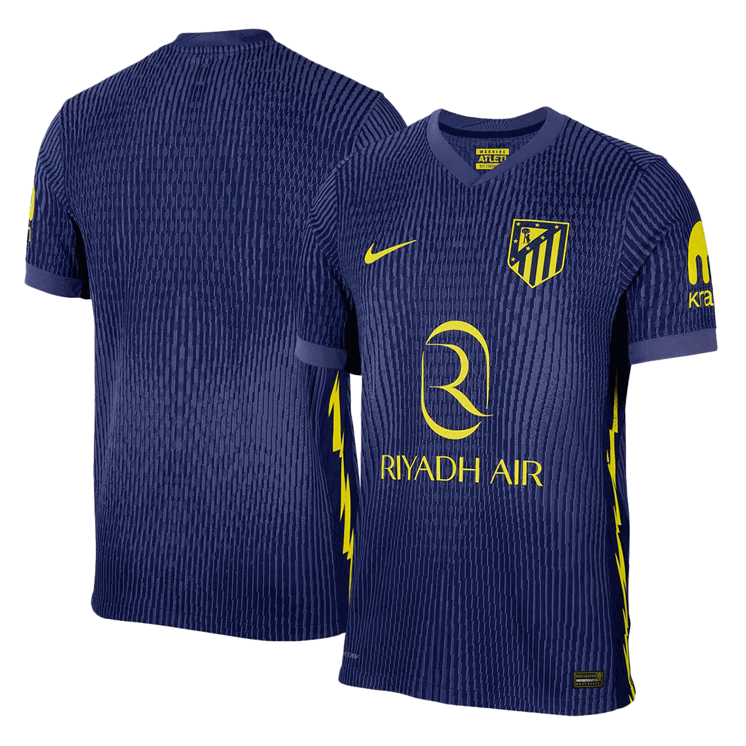 Tricouri Fotbal Atletico Madrid Deplasare 2025/26 Authentic