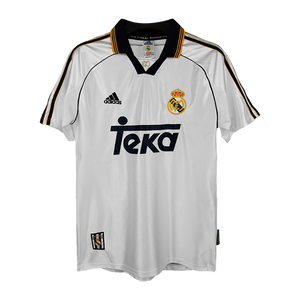 Tricouri Fotbal Vintage Real Madrid Acasă 1998/00