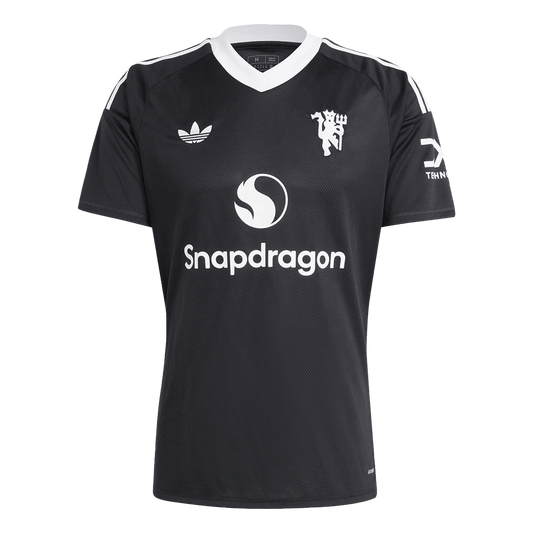 Tricouri Fotbal Manchester United Treilea Goalkeeper 2024/25 (mărime mare)