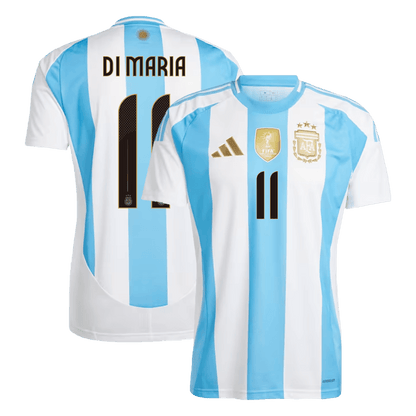 Tricouri Fotbal Argentina DI MARIA #11 Acasă 2024 - Super