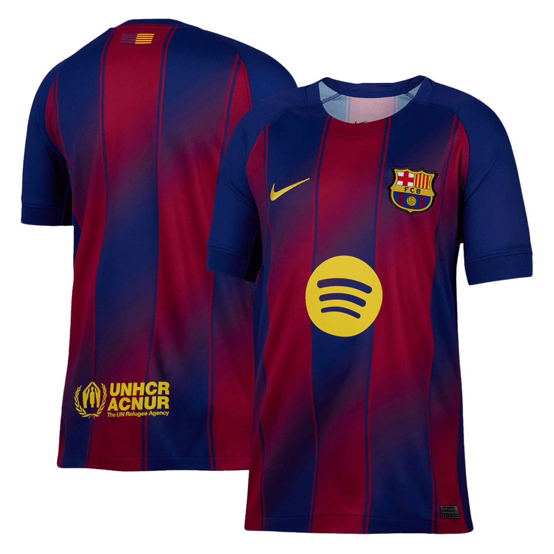 Tricouri Fotbal Barcelona Acasă 2025/26 - Premium (mărime mare)